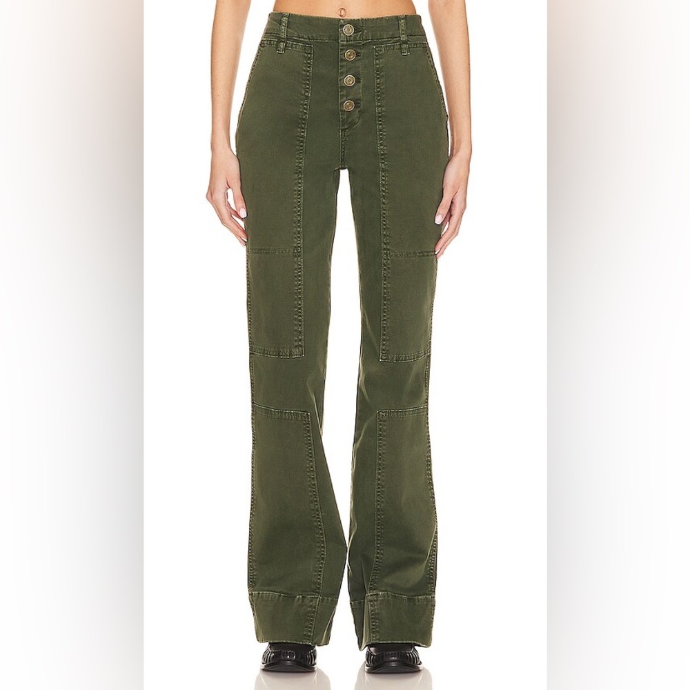 Frame The Utility Slim Stacked Jeans in Washed Surplus